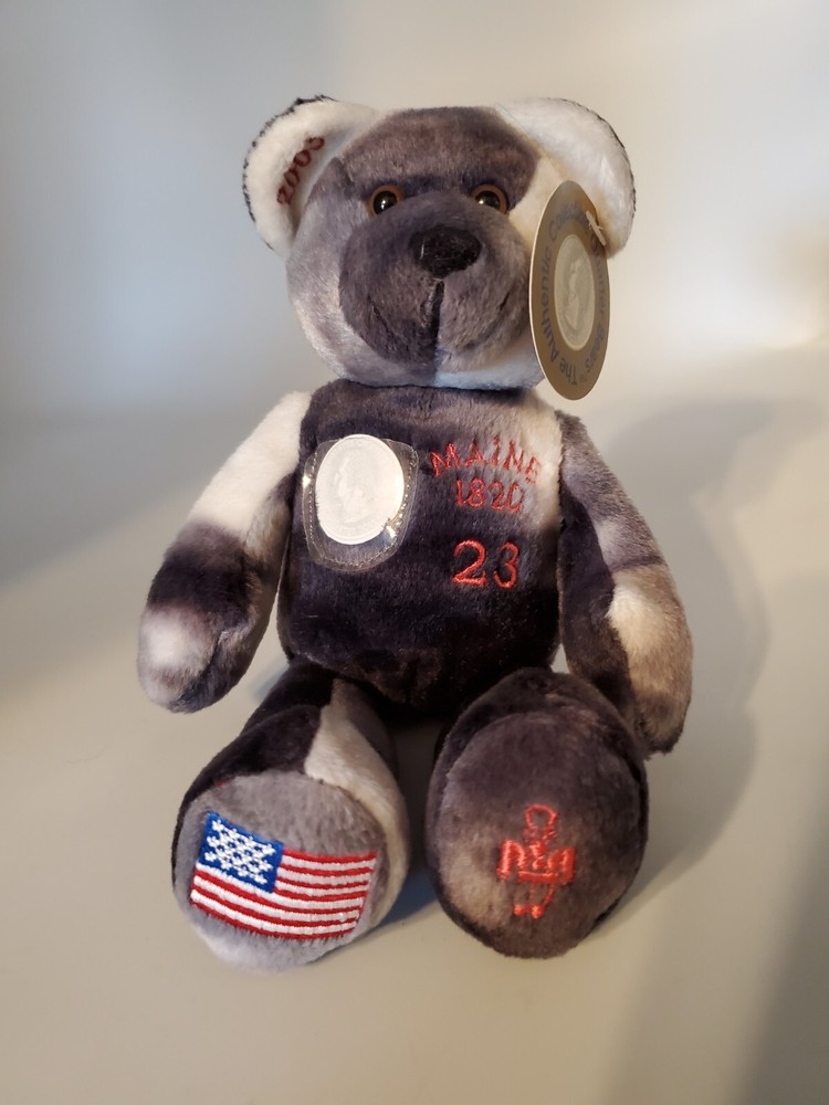 Collectible State Quarter Bear Maine