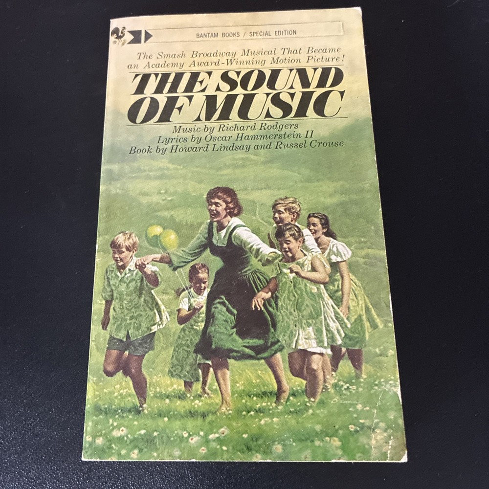 THE SOUND OF MUSIC by Howard Lindsay & Russel Crouse (1967) Bantam movie pb