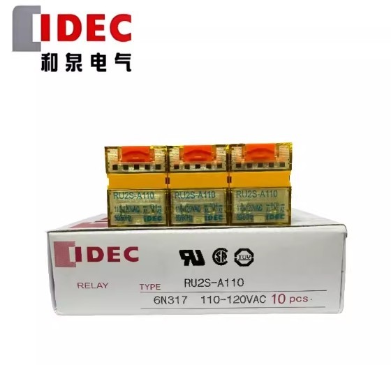 1PCS IDEC Electrical intermediate relay RU2S-A110 small 8-pin AC110V 10A
