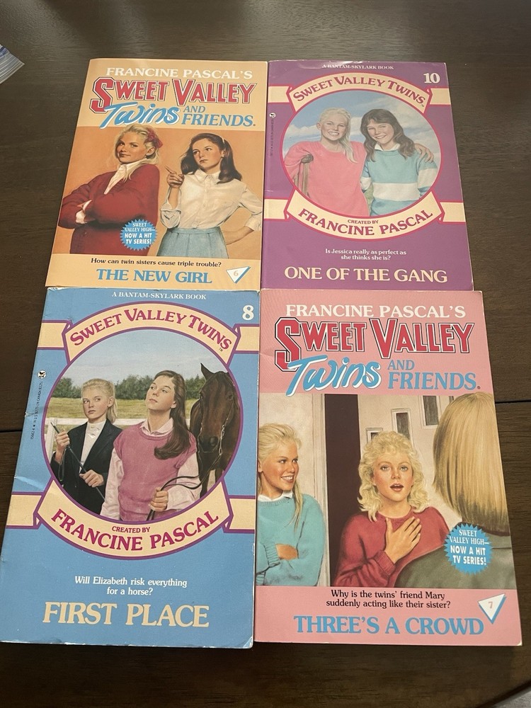 Sweet Valley Twins Francine Pascal Lot 4
