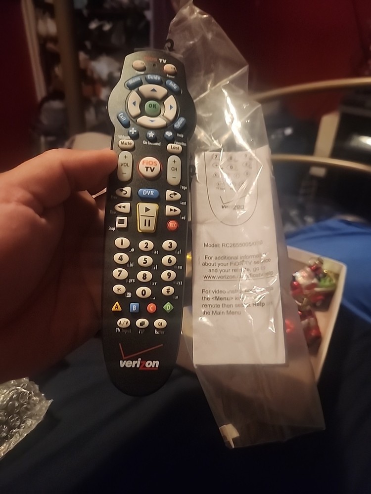 Verizon FiOS P265V5 TV Remote Replacement