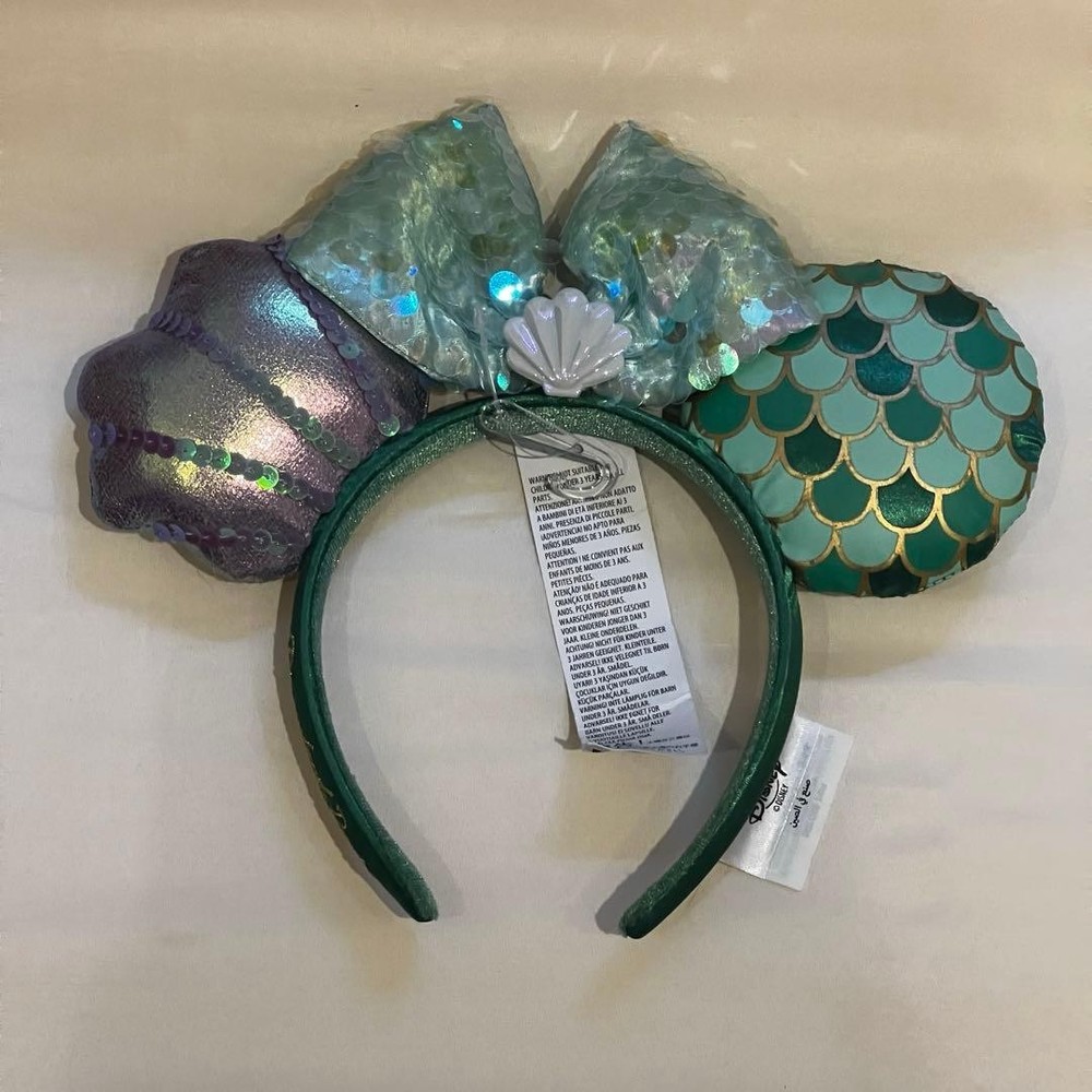 Ariel Disney Headband Paris Exclusive