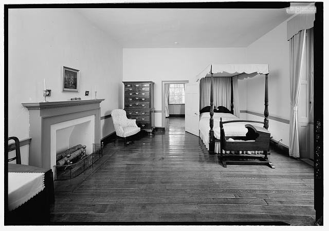 Adena Chillicothe OH Saint Margaret's Cemetery Bedroom Interior 1900s