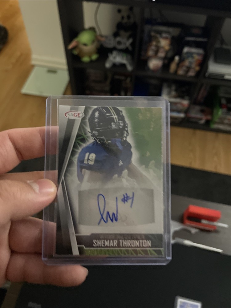 2022 SAGE Low Series - Autographs Shemar Thronton #A-ST Red (AU, RC)