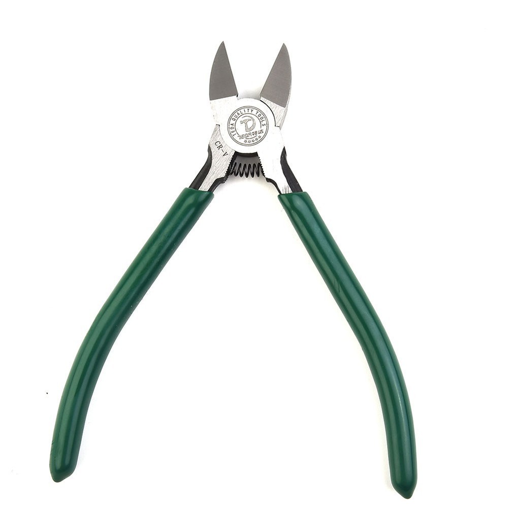 6-Inch Carbon Steel Flush Cut Pliers for Copper Wires and Cables