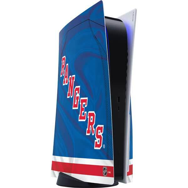 NHL New York Rangers PS5 Console Skin - New York Rangers Home Jersey