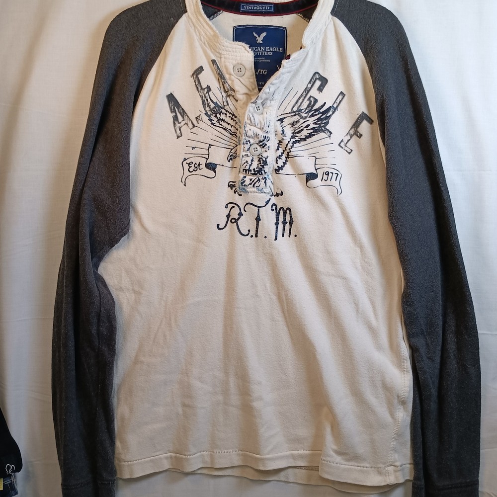 american eagle outfitters Henley T shirt mens xl