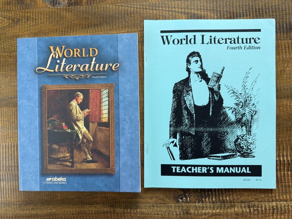 Abeka World Literature, 4th Edition, Like New