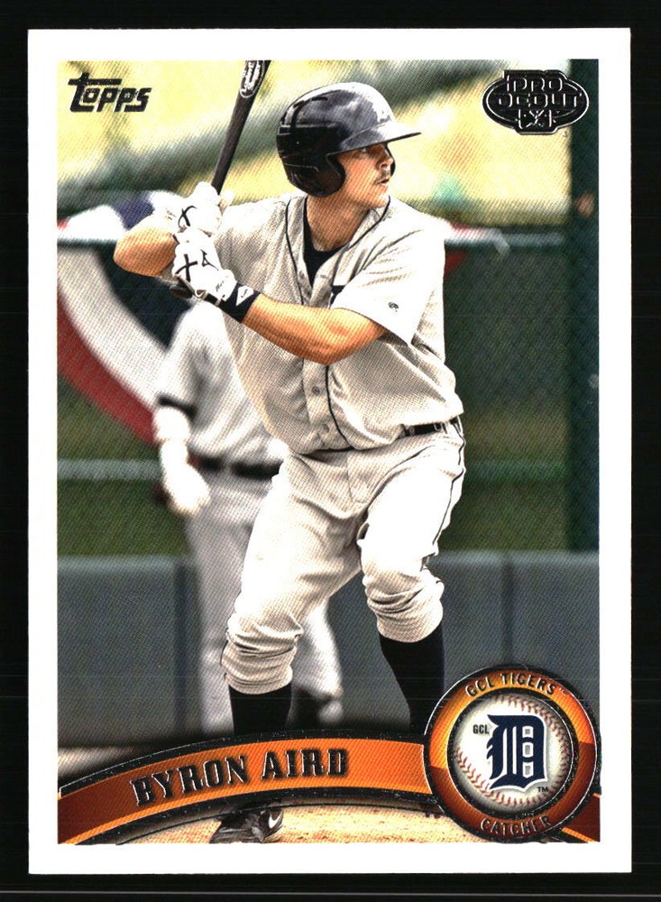 Byron Aird 2011 Topps Pro Debut #237 MLB Baseball Card Rookie