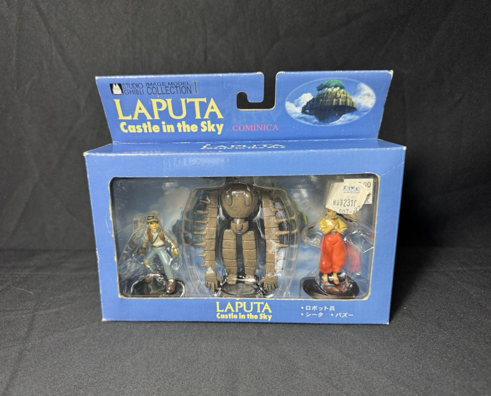 Studio Ghibli Castle in the Sky LAPUTA Robot soldier&Pazu&Theta Figure COMINICA