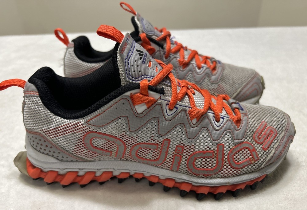 Adidas Shoes Women’s Size 6.5 Vigor TR Gray Orange Trail Running G66615