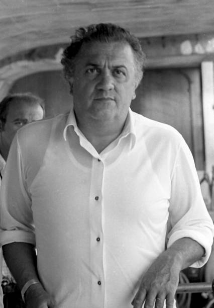 Federico Fellini filming Satyricon on September 10 1968 in Rome It- Old Photo 1