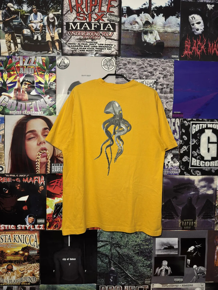 Vintage Oakley Software Liquid Squid Shirt