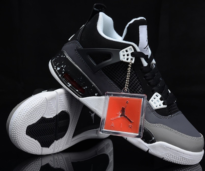 Jordan 4 Retro Fear Men's Basketball Shoes Mid Top Us Size7-12