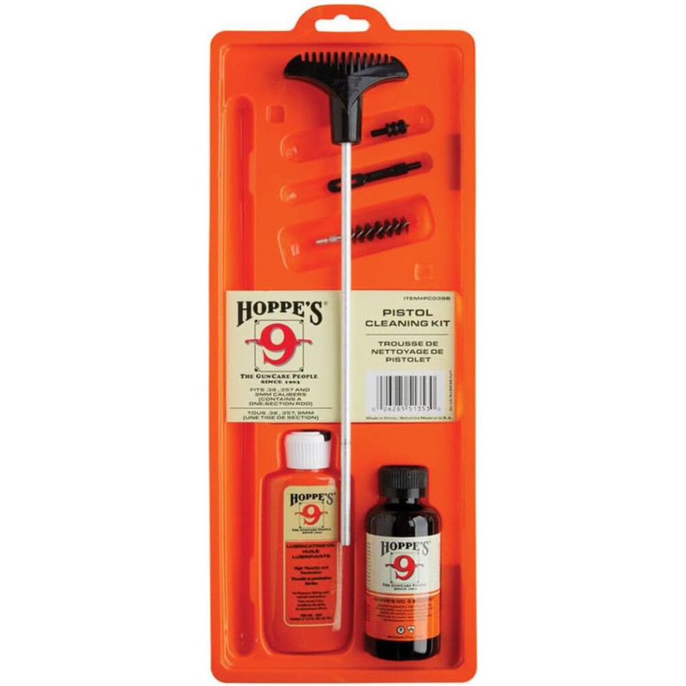 Hoppe's Pistol Cleaning Kit with Aluminum Rod