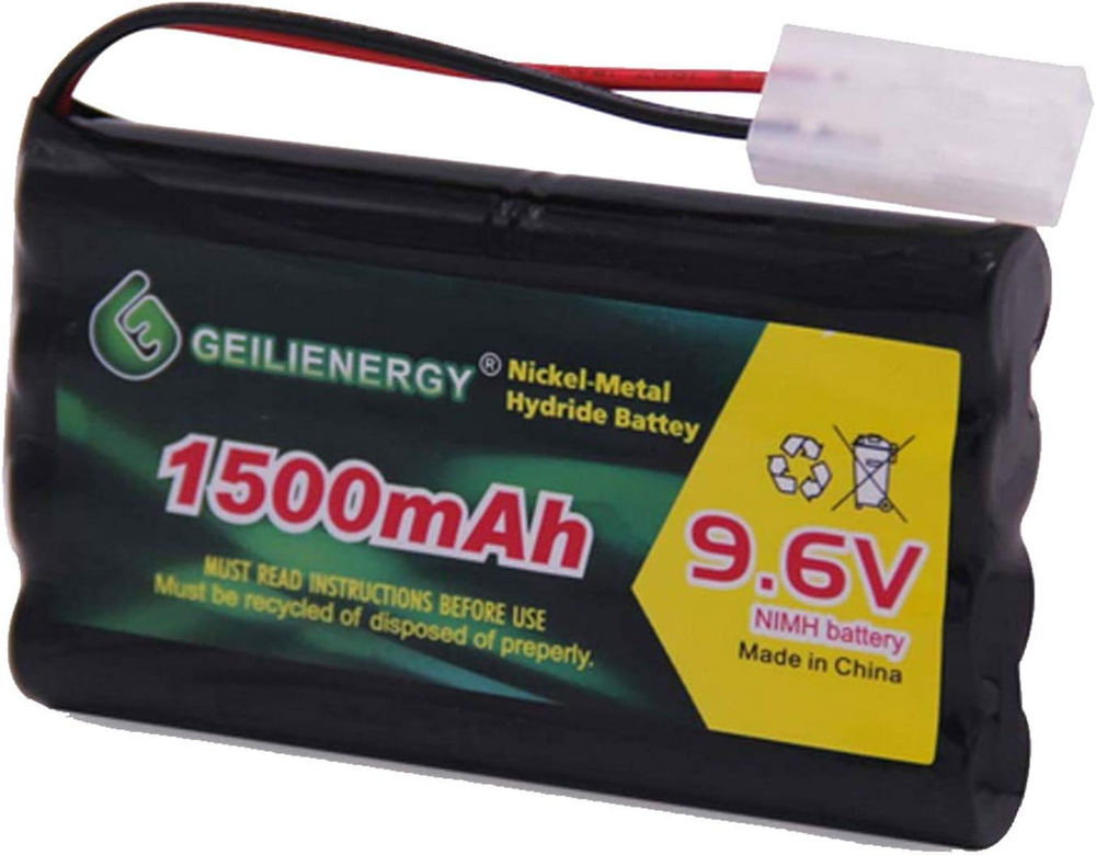 GEILIENERGY 9.6V NI-MH Rechargeable Tamiya Connector Battery Pack  