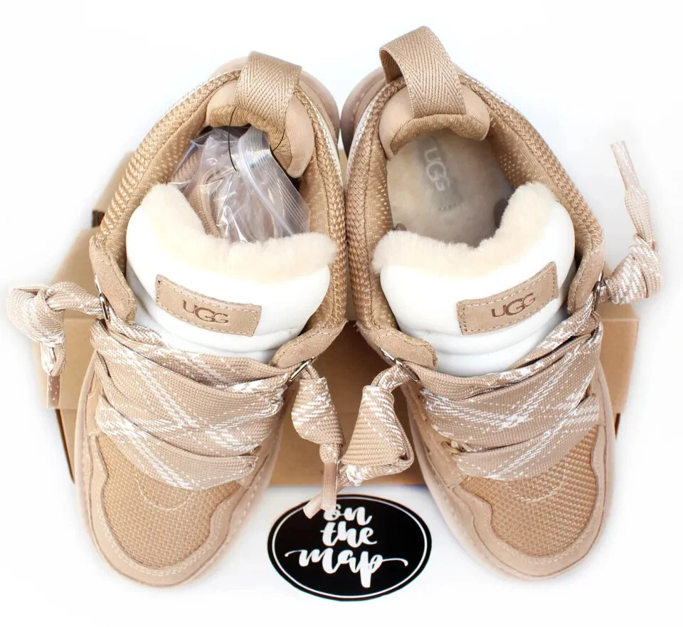 New UGG Lowmel Suede Training Shoes for Winter Warm comfort Women's ShoesUS