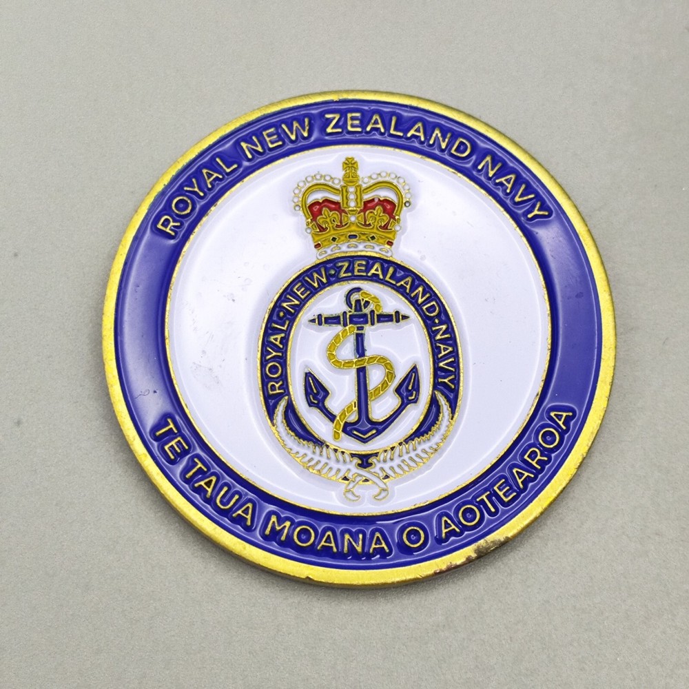 Royal New Zealand Navy Challenge Coin