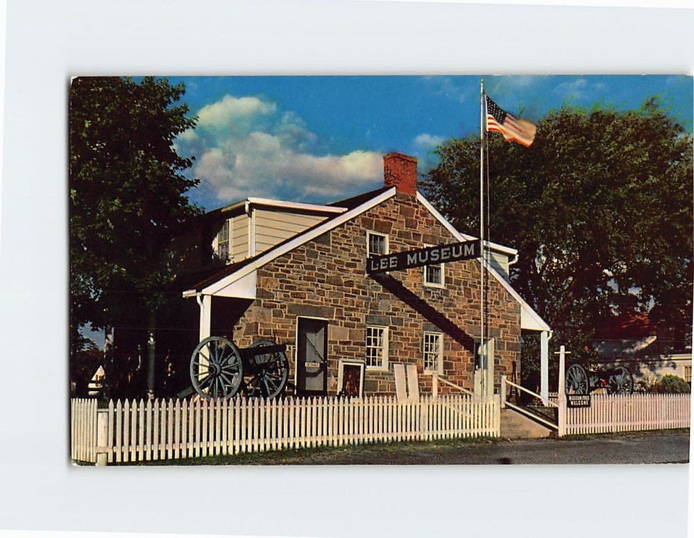 Postcard General Lee's Headquarters Gettysburg Pennsylvania USA
