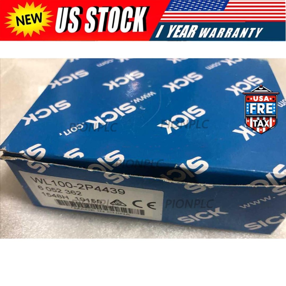 1PC NEW Sick WL100-2P4439 Photoelectric switch sensor spot stock #YP1