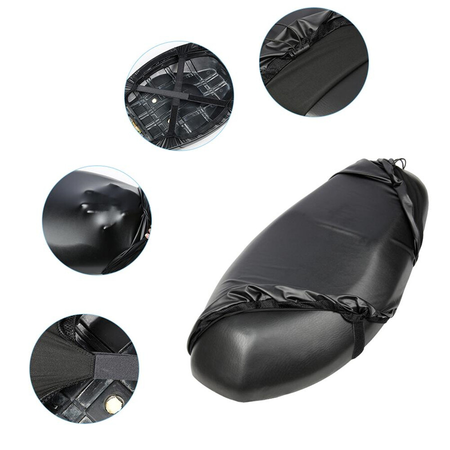 Motorcycle Seat Cover Scooter Waterproof Dustproof Cushion Protector Cover XL