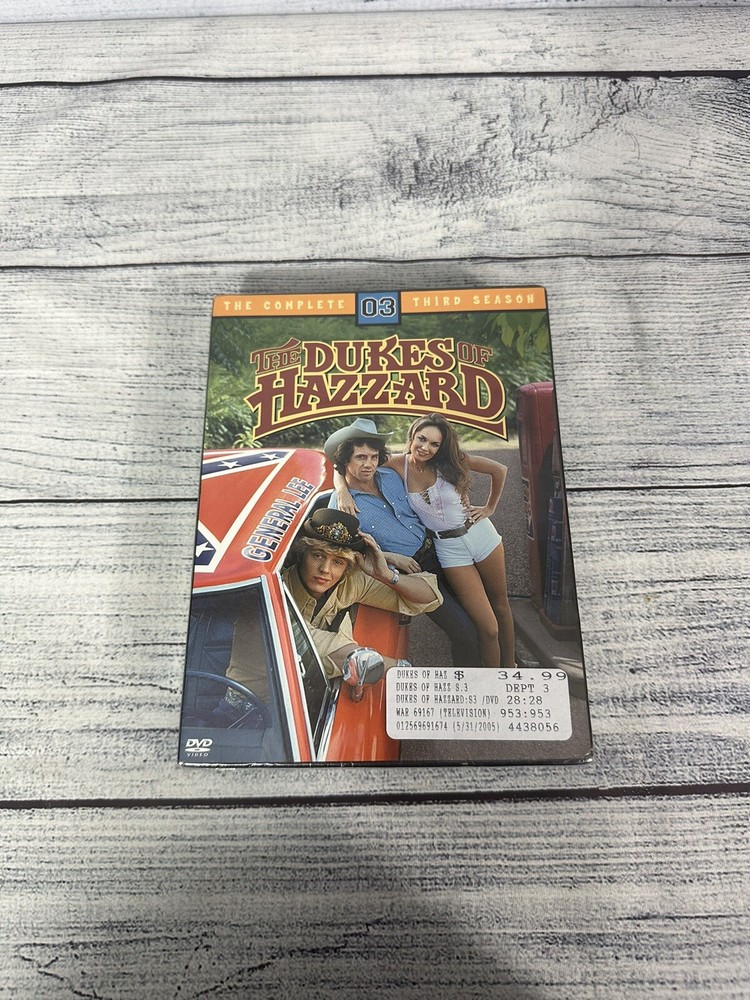 Dukes of Hazzard Complete Season 3 Brand New Sealed DVD Set