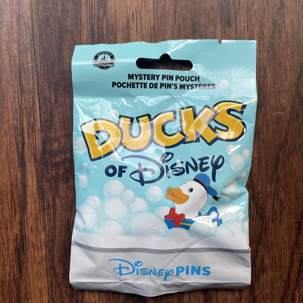 New Ducks Of Disney Mystery Pouch (5 Pins Inside)