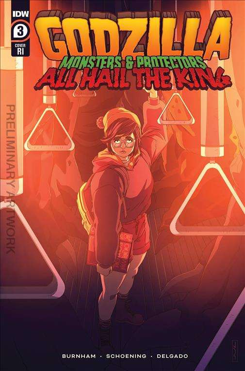 Godzilla Monsters and Protectors All Hail the King Issue 3 C VF NM IDW RI 1 10 Variant