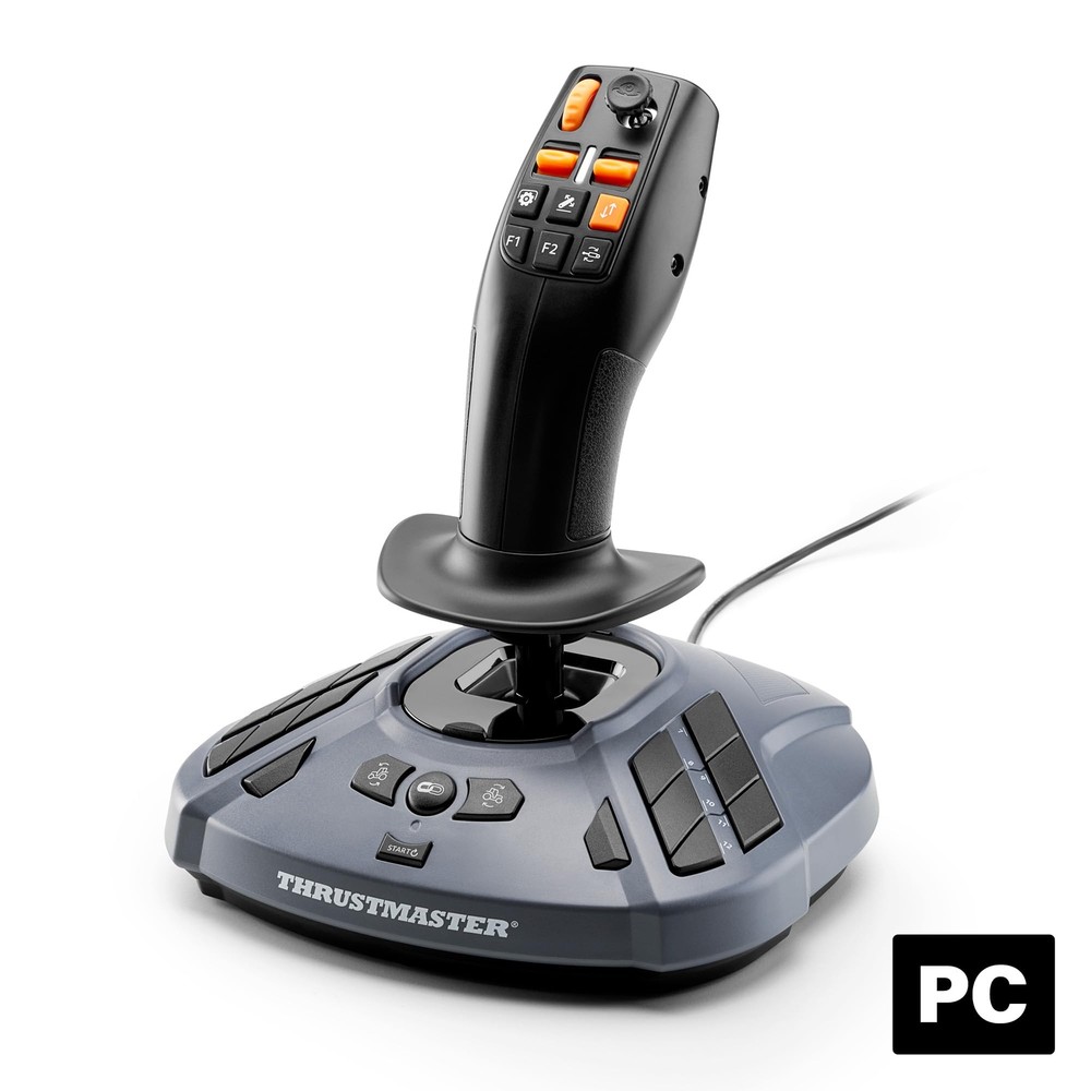 THRUSTMASTER SimTask Farmstick 3-Axis Joystick for Farm Simulation Gaming (Co...