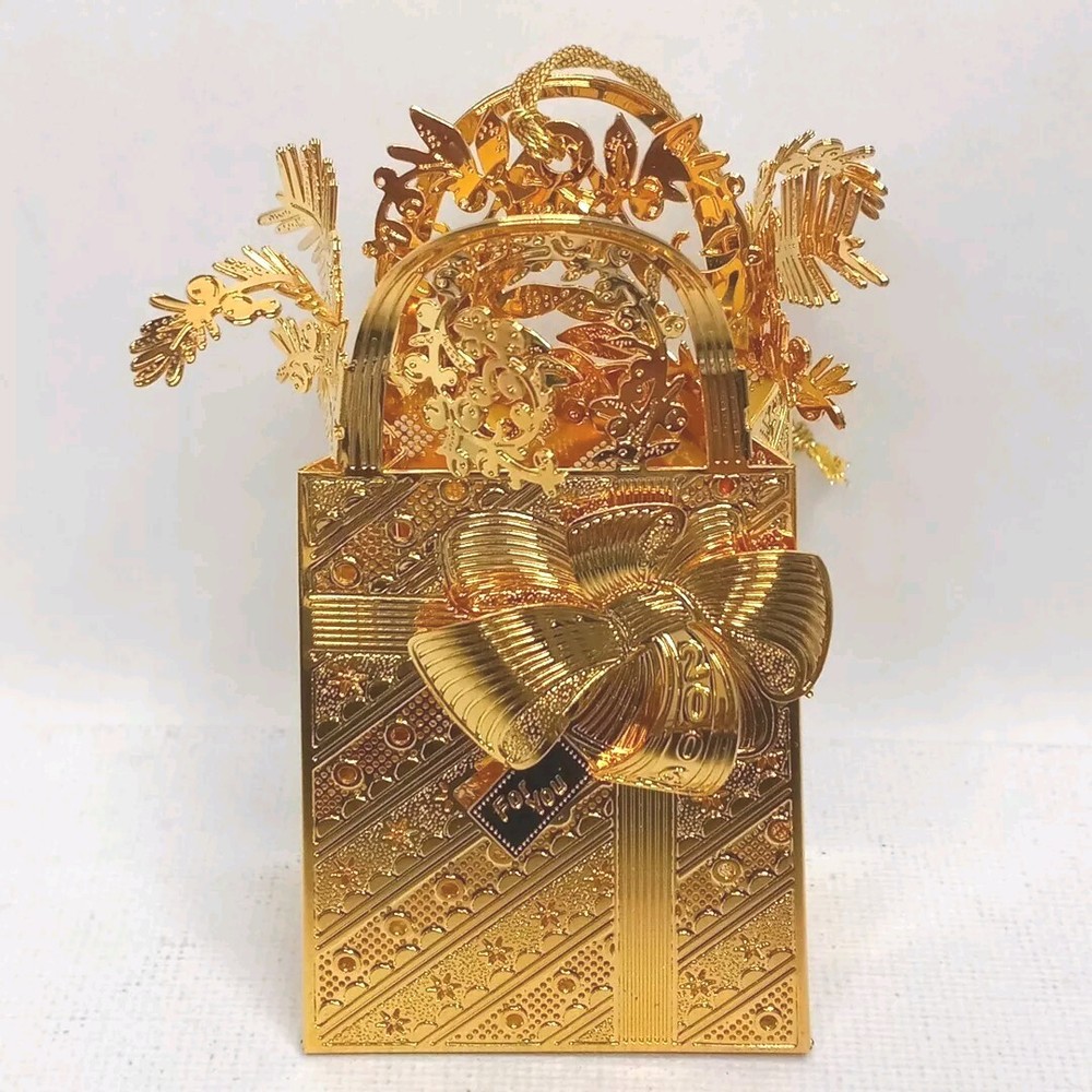 Danbury Mint 2006 Holiday Shopping 23k Gold-plated 4