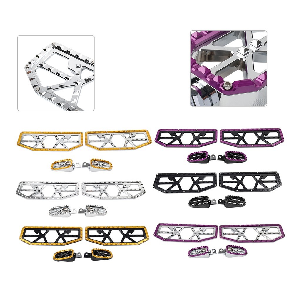 Rider Footboard Floorboards Rear Foot Pegs For Harley Electra Road Glide FLTRU