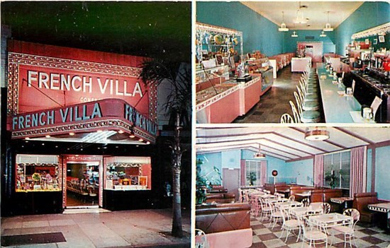 CA, Pasadena,  California, French Villa Confectionery, Dexter Press No. 78433