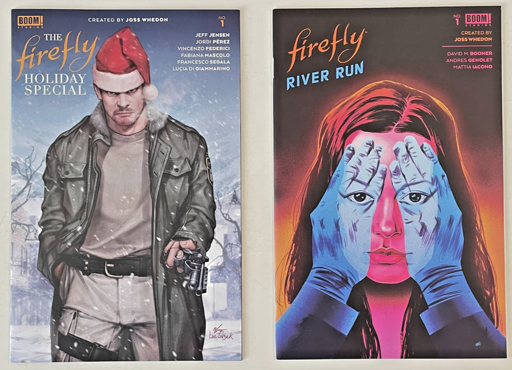 BOOM Comics FIREFLY 2 BOOK ONE SHOT LOT HOLIDAY SPECIAL & RIVER RUN #1 VFNM 2021