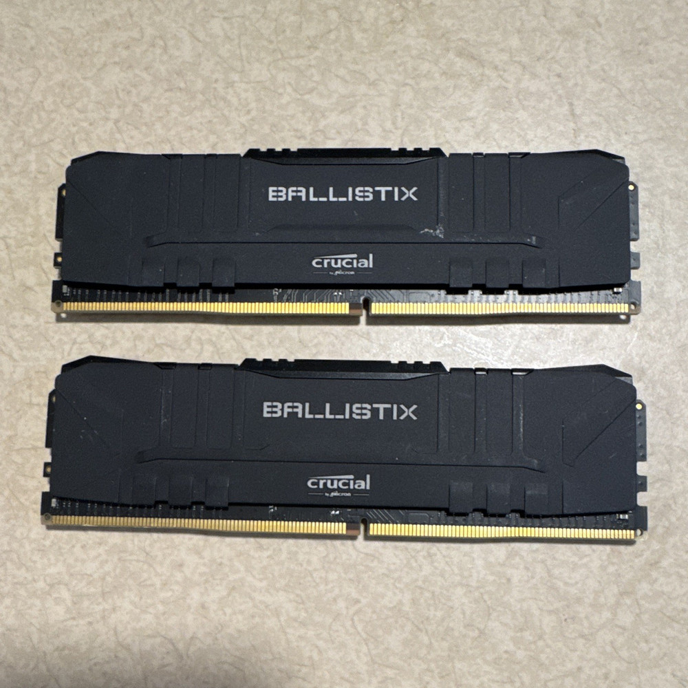 Crucial Ballistix DDR4 SDRAM 288-Pin DIMM Desktop RAM Memory 2 Modules