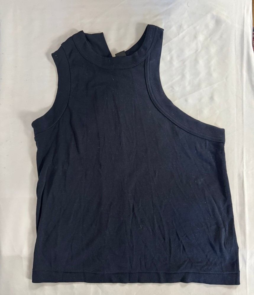 Y's Yohji Yamamoto Deconstructed Asymmetric Sleeveless Top - Made in Japan