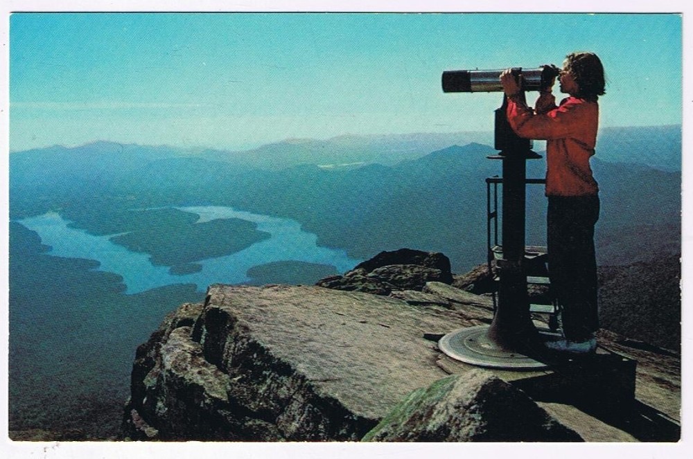 Postcard Whiteface Mountain Adirondacks New York Lake Placid