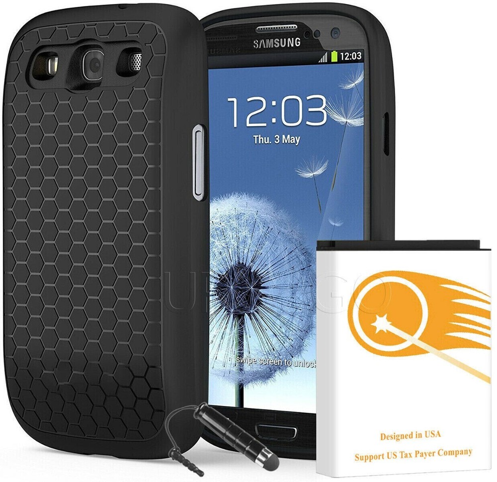 7500mAh Extended Battery TPU Case for Samsung Galaxy S III R530M