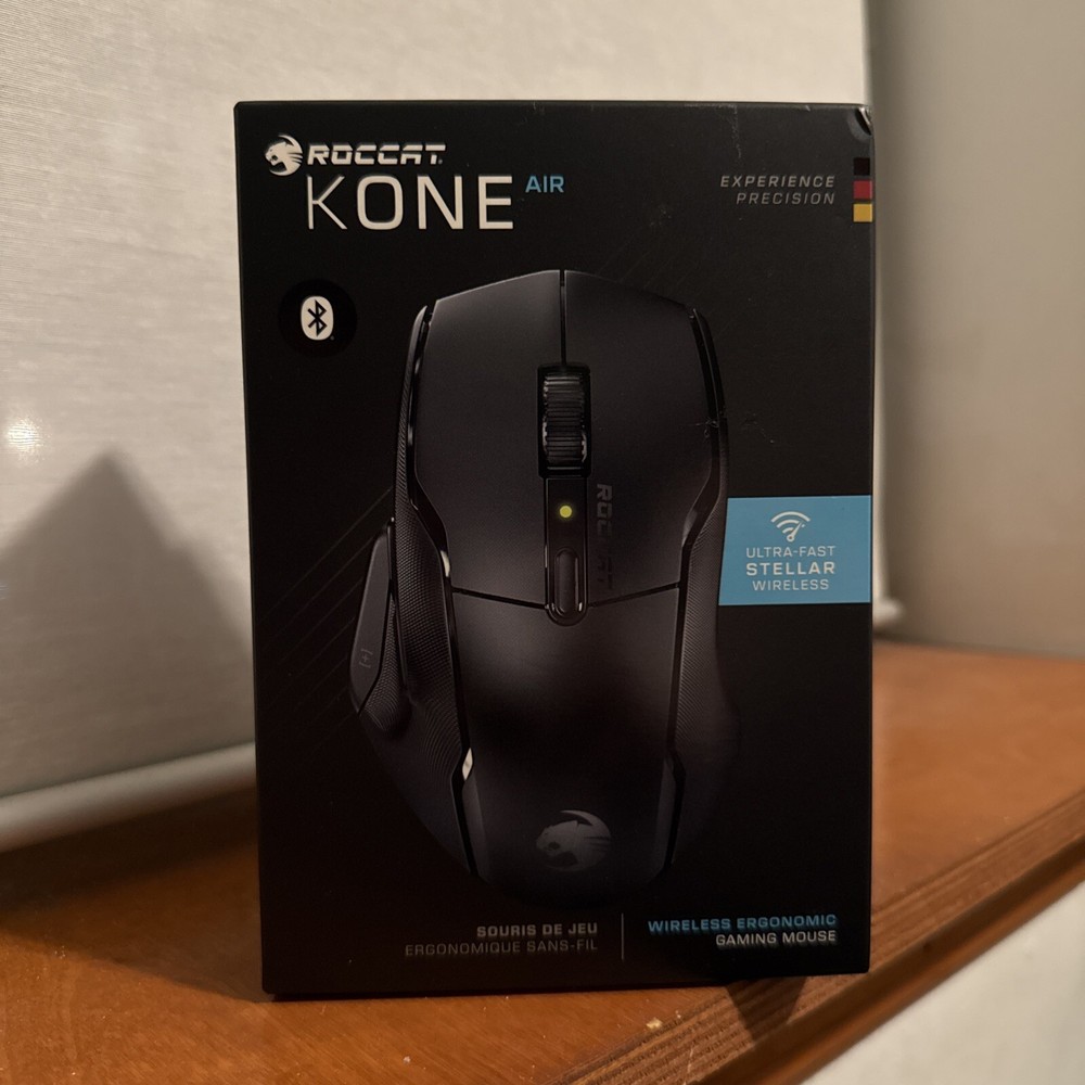 ROCCAT Kone Air - Wireless Ergonomic Gaming Mouse with 800 Hour Battery Life,...