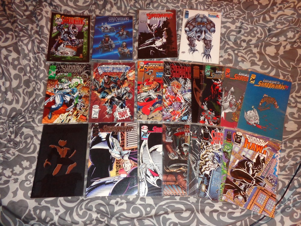 ShadowHawk Comic Lot (20) 1992–1995 - Image Comics - By Jim Valentino