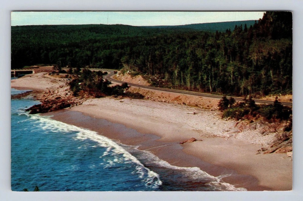 Cape Breton Nova Scotia-Canada, Cabot Trail, Black Brook, Vintage Postcard