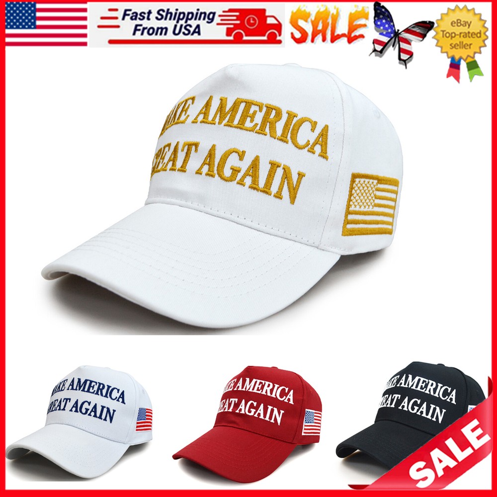 🔥 President Donald Trump 45-47 Hat 2024 Make America Great Again MAGA Cap