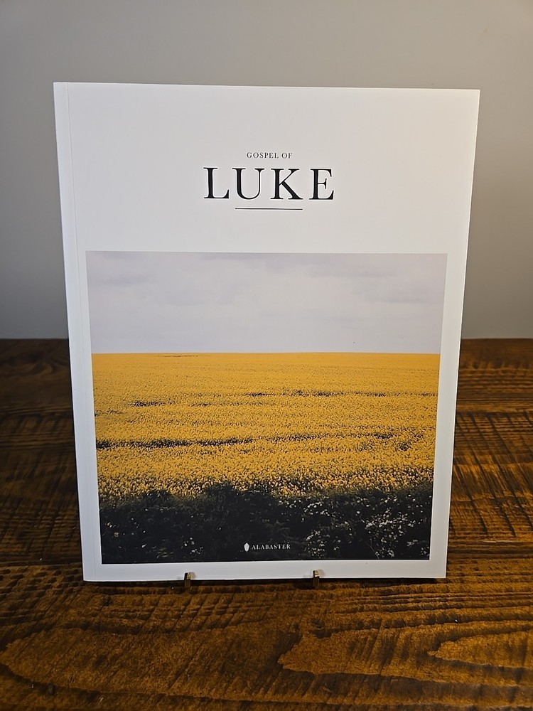 Gospel of Luke - Illustrated - Alabaster Bible  - Brand New