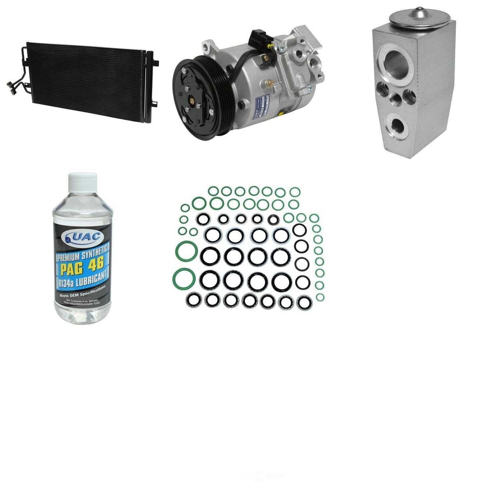 A/C Compressor and Condenser Replacement Kit for 09-11 Buick Lucerne 3.9L