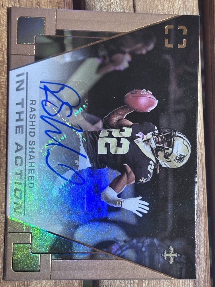 2025 Photogenic Bronze Rashid Shaheed AUTO  Seattle Seahawks 🔥🔥
