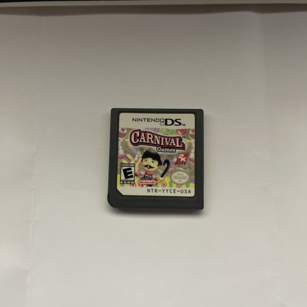 Carnival Games (Nintendo DS, 2008) Tested Working Cartridge Only