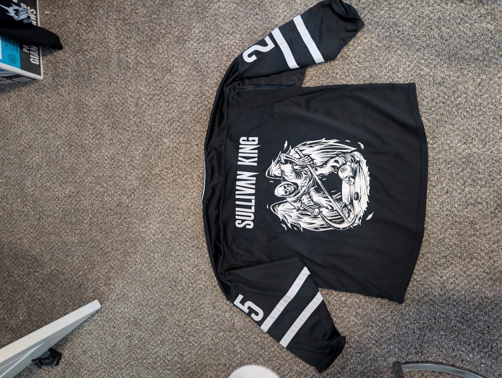2XL Sullivan King Reaper Jersey Men's Black