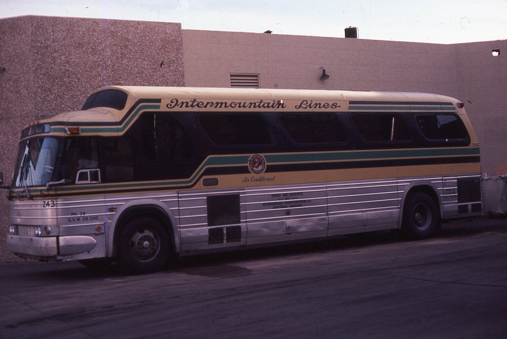 Original Bus Slide Charter Intermountain Lines #243 1981 #32