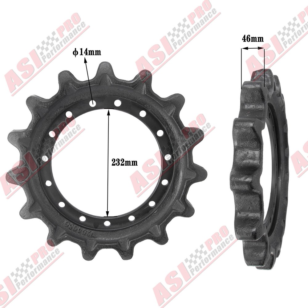 Drive Sprocket for Bobcat T450 T550 T590 T595 Gehl RT165 7204050 Undercarriage