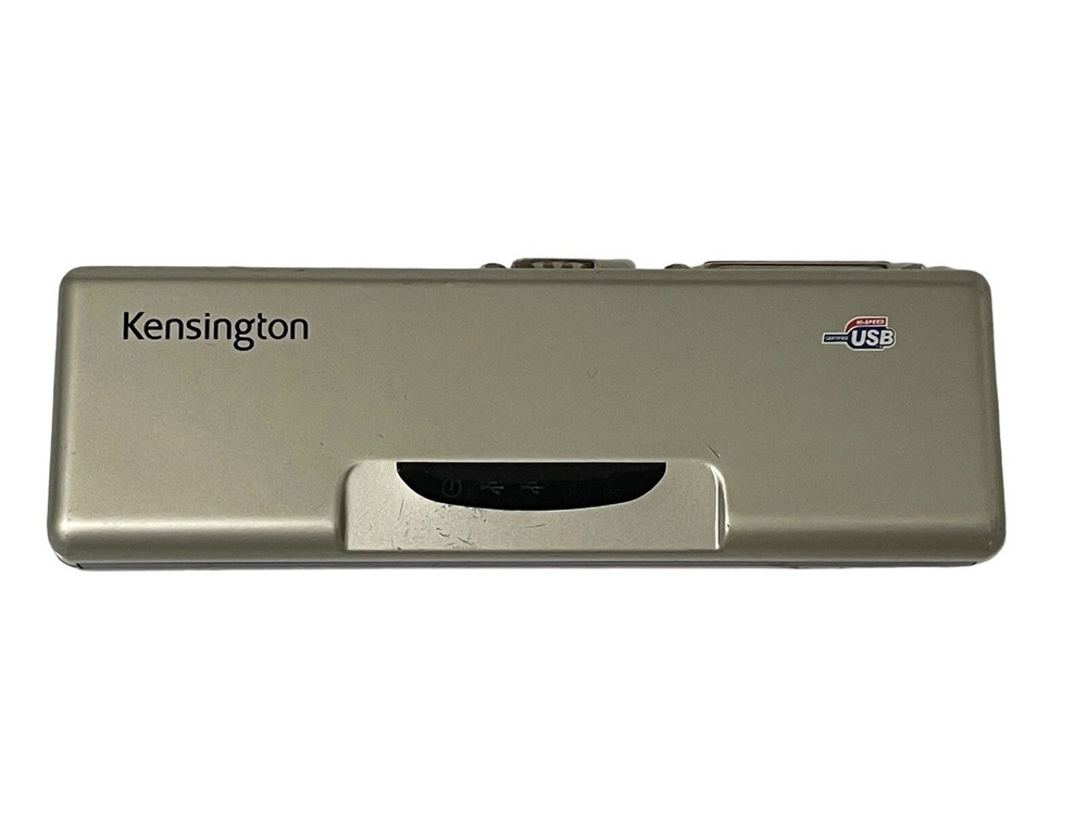 Kensington Portable Universal Docking Station Plug And Play Expansion Hub 33055
