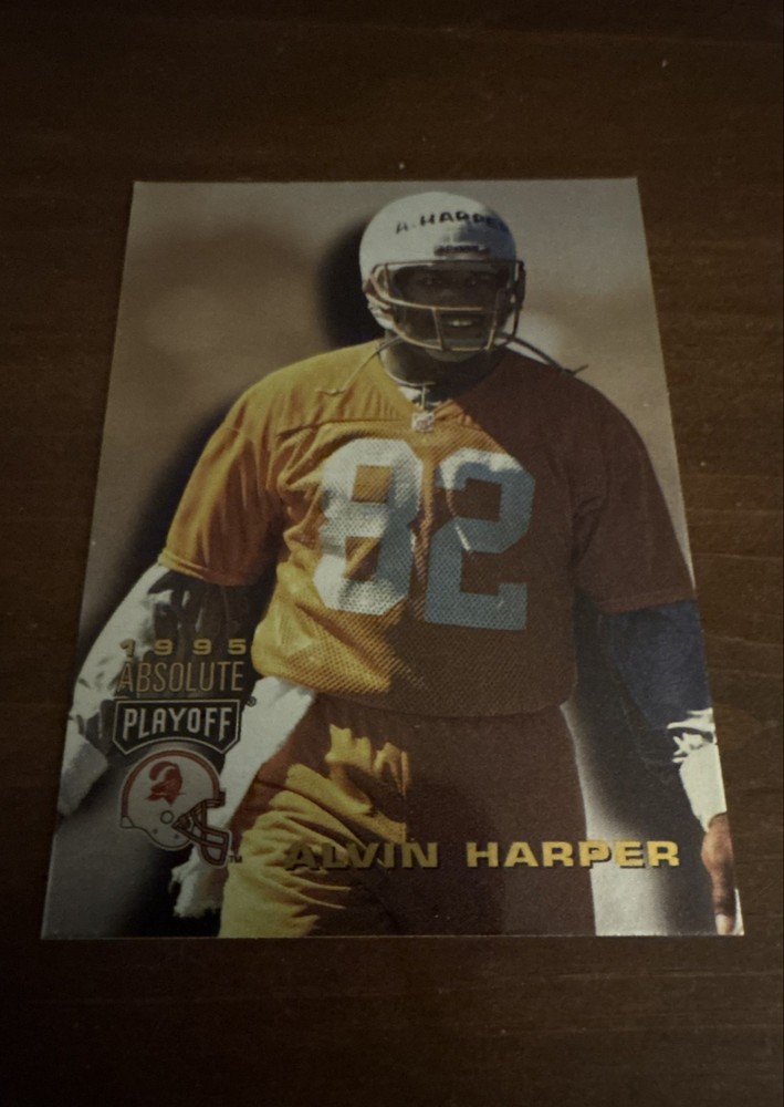 1995 Playoff Absolute - Alvin Harper #163 - Buccaneers